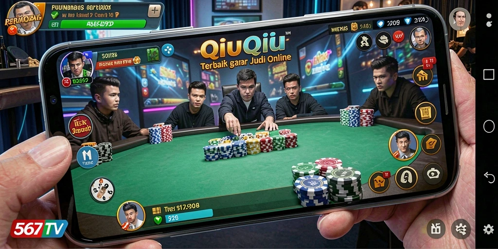 Gameplay QiuQiu seru dan menarik di 567TV.