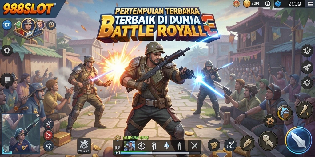 Tampilan gameplay seru di 988SLOT dengan aksi pertempuran mendebarkan.