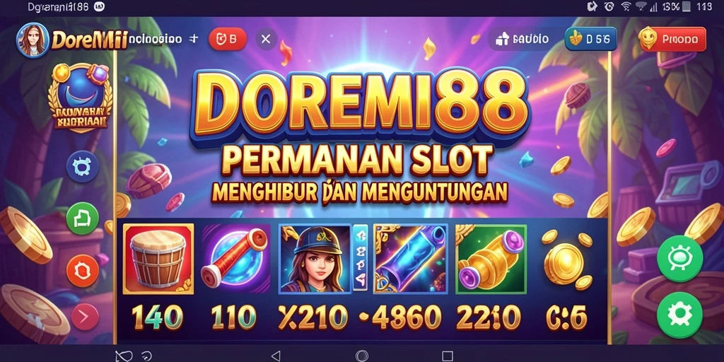 Tampilan gameplay menarik dari DOREMI88 dengan fitur slot beragam.