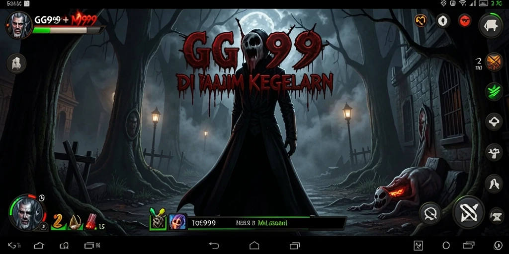 Gameplay menyeramkan di GG999 dengan suasana mencekam.