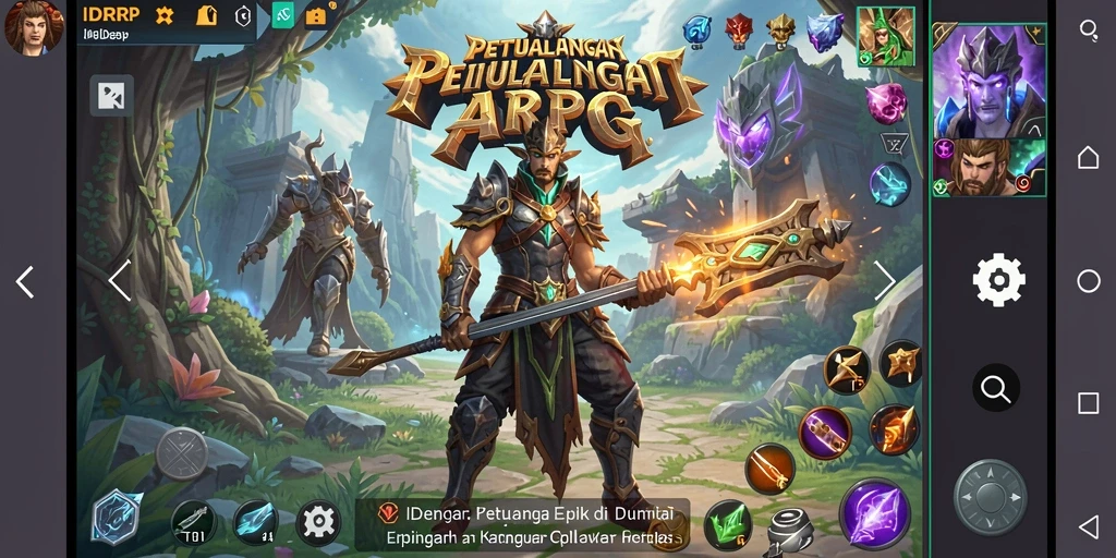 Gameplay seru penuh aksi di dunia <strong>IDRRP</strong>