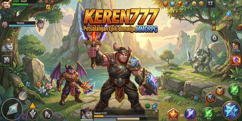 Gameplay KEREN777 yang menegangkan dan menyenangkan di dunia MMORPG.