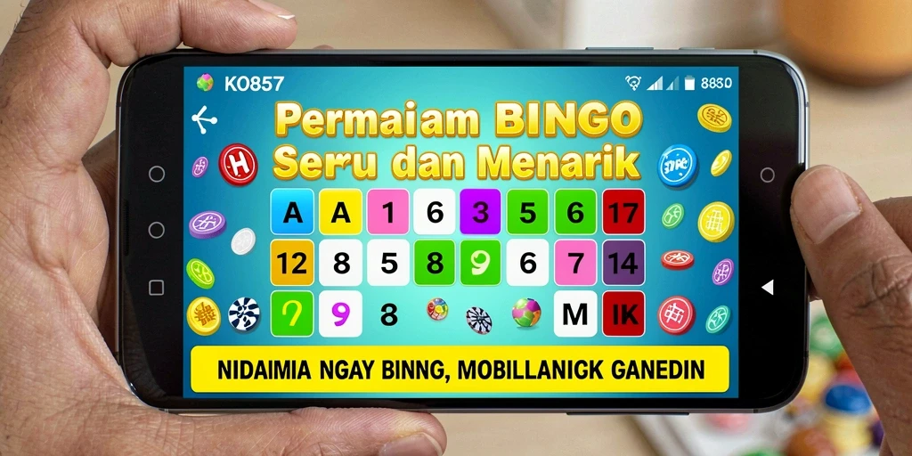 Screenshot KO857 menampilkan aksi seru permainan Bingo.
