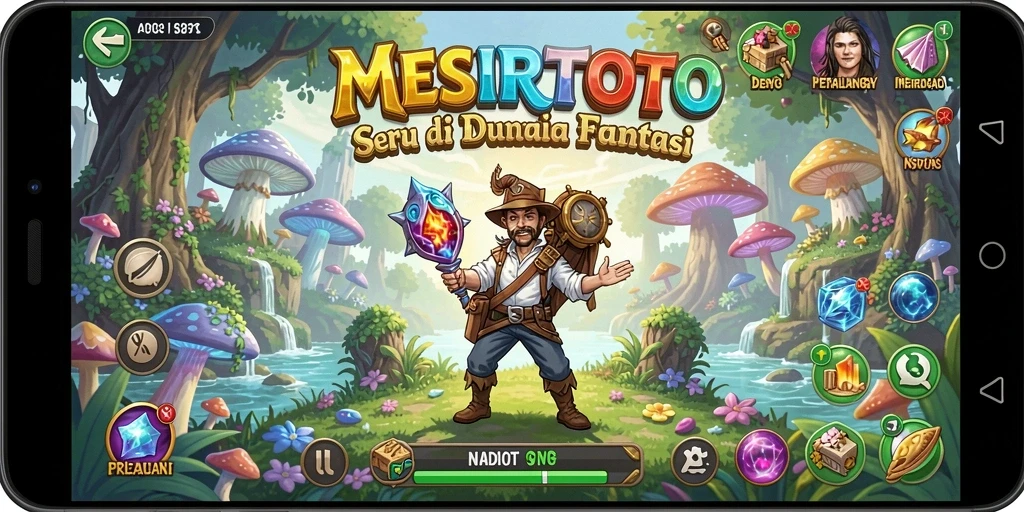 Tampilan gameplay <strong>MESIRTOTO</strong> yang menegangkan dan penuh aksi.