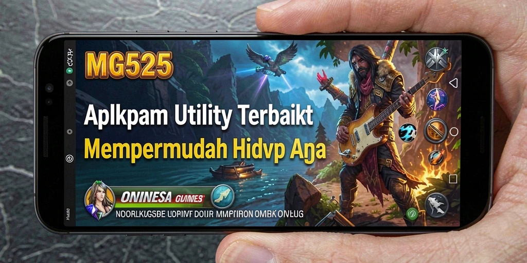 Tampilan antarmuka MG525 yang intuitif dan fungsional.