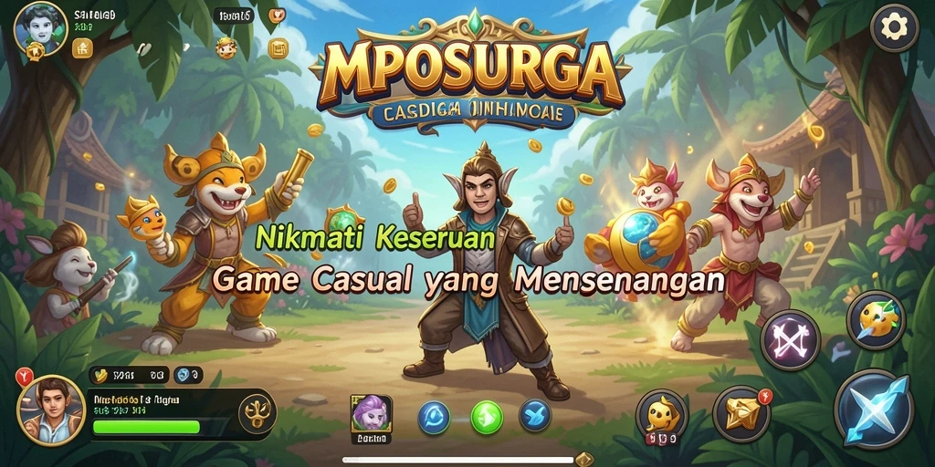 Tampilan gameplay yang seru dan mengasyikkan di MPOSURGA.