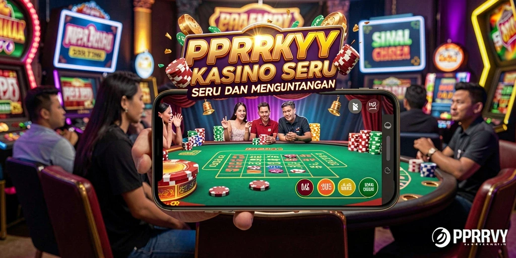 Tampilan gameplay menarik dari aplikasi Kasino PPRRYY.