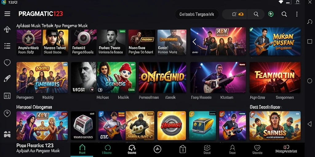 Tampilan gameplay yang menarik dan interaktif dari PRAGMATIC123.