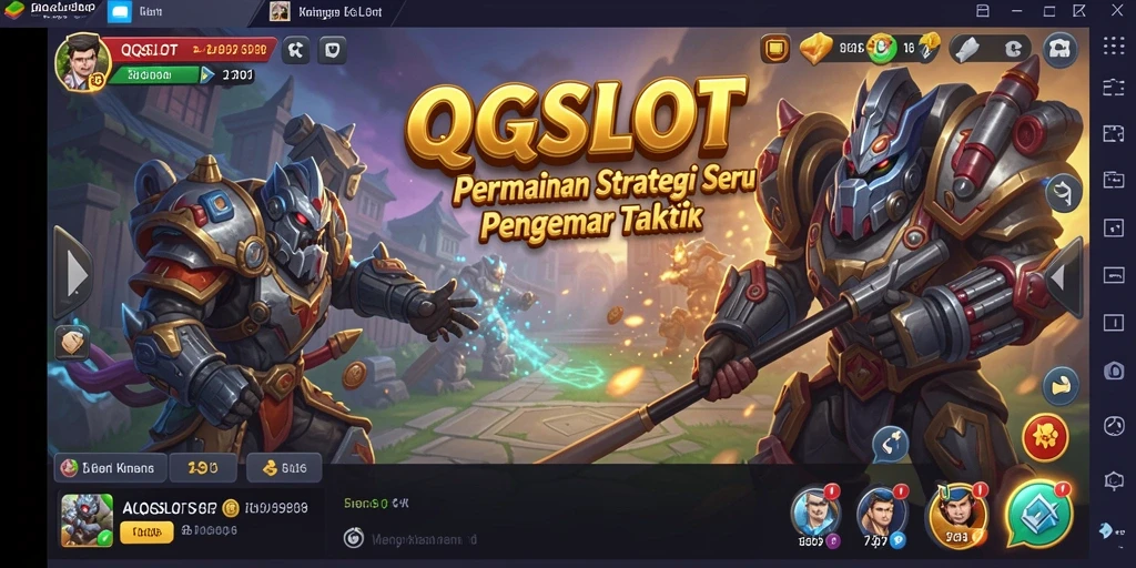 Tampilan gameplay menegangkan di QQSLOT yang memerlukan strategi.