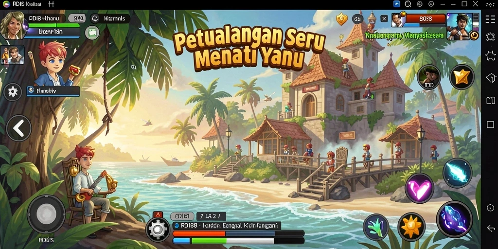 Screenshot gameplay menarik dari RDI88 yang menunjukkan aksi seru.