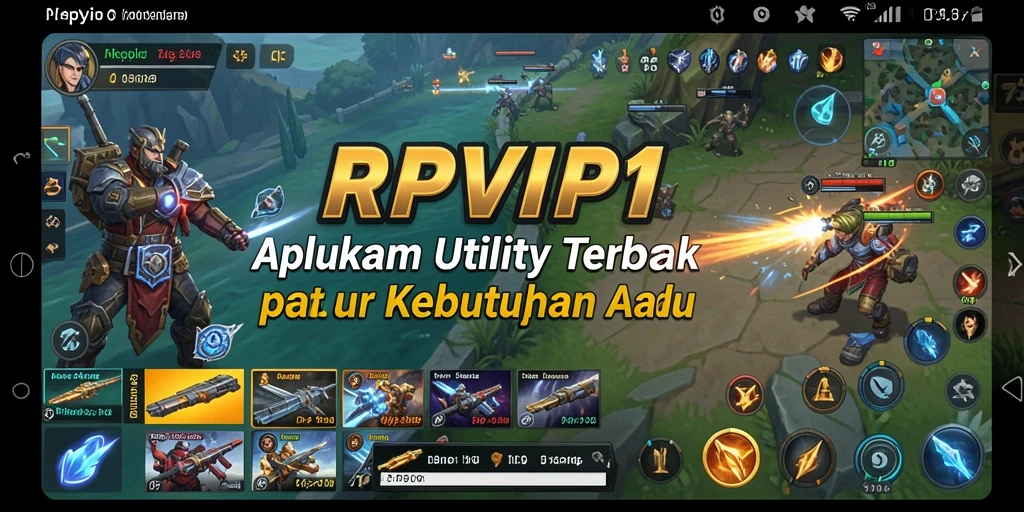 Tampilan intuitif RPVIP1 yang mempermudah manajemen tugas.