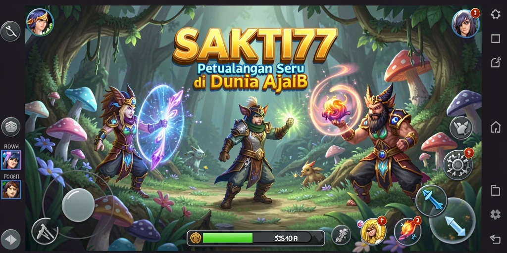 Tampilan gameplay SAKTI77 yang memukau di dunia petualangan.