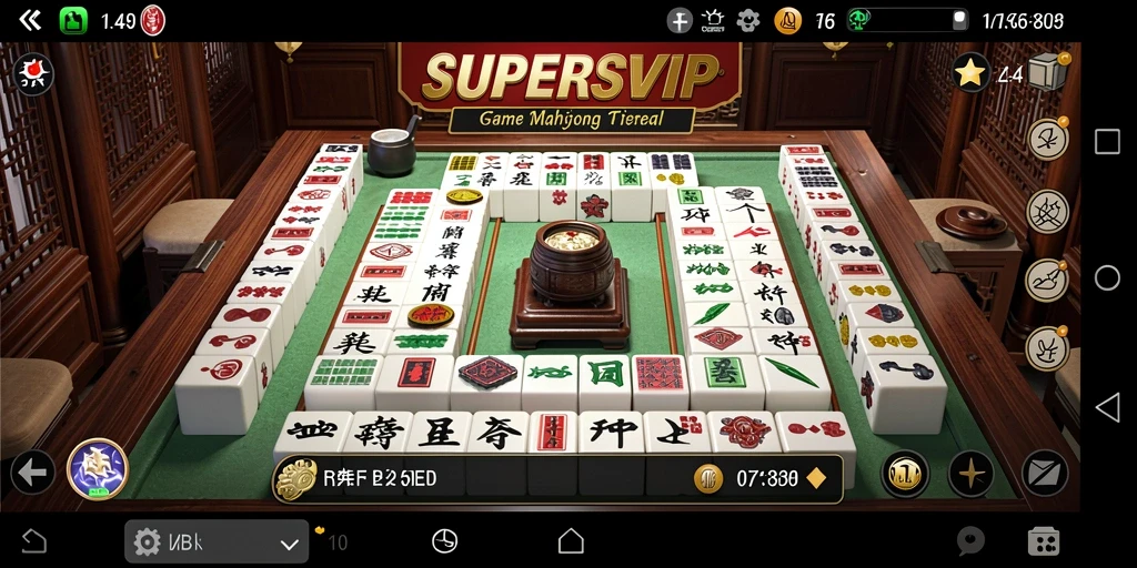 Tampilan gameplay SUPERSVIP yang menarik dan interaktif.
