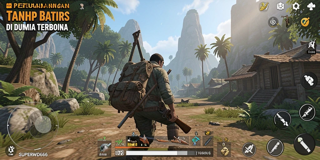 Gameplay mendebarkan dalam dunia terbuka yang luas dan dinamis.